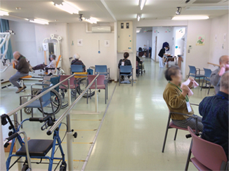元気の源！リハビリ・看護体制の充実！！